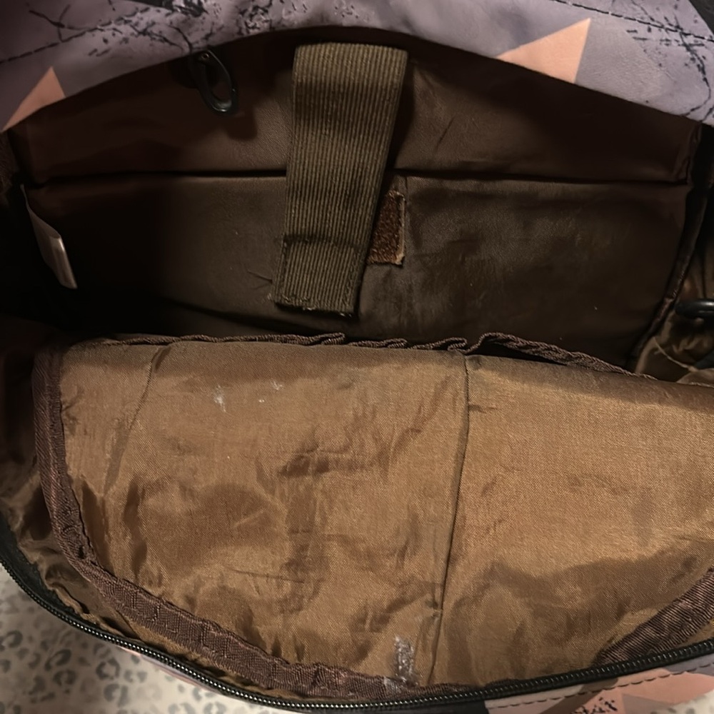 Joymoze Geometric Pattern Backpack With Inner Lap… - image 3